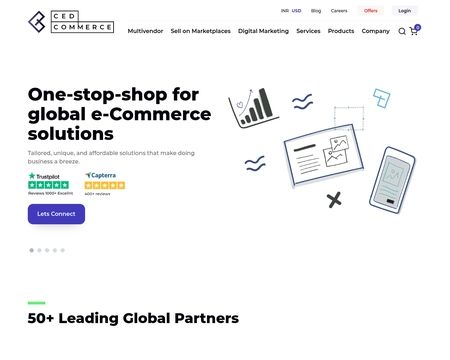 website thubmnail of CedCommerce