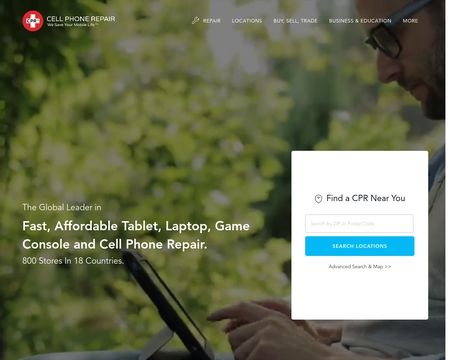 website thubmnail of CPR Cell Phone Repair