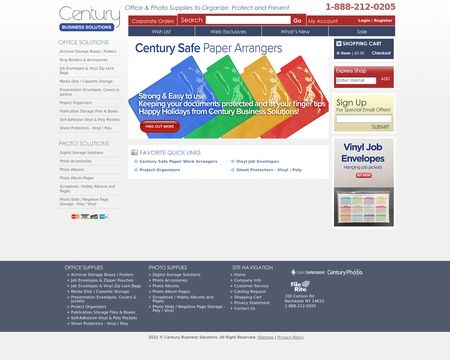 website thubmnail of CenturyBusinessSolutions