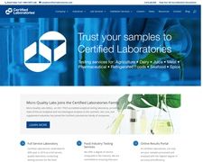 Thumbnail of Certified-laboratories.com