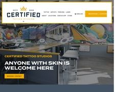 Thumbnail of Certifiedtattoo.com