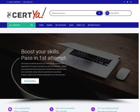 website thubmnail of Certya