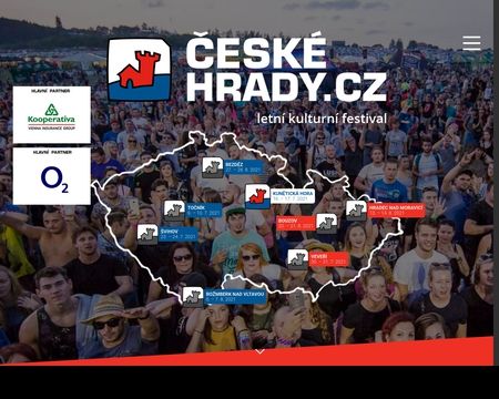 website thubmnail of Ceskehrady.cz
