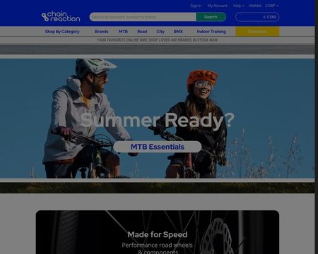 website thubmnail of Chain Reaction Cycles