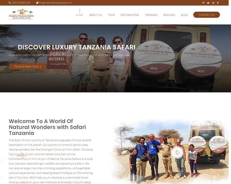 website thubmnail of Chalema Tanzania Safaris