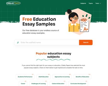 website thubmnail of CHALKY Papers