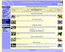 Thumbnail of Champdogs.co.uk