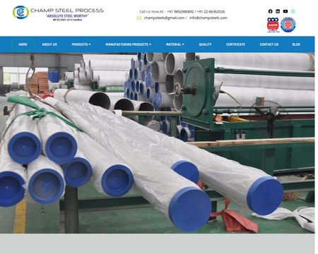 website thubmnail of Champsteels