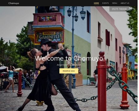 website thubmnail of Chamuyo