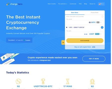 website thubmnail of ChangeHero