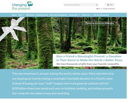 website thubmnail of ChangingThePresent