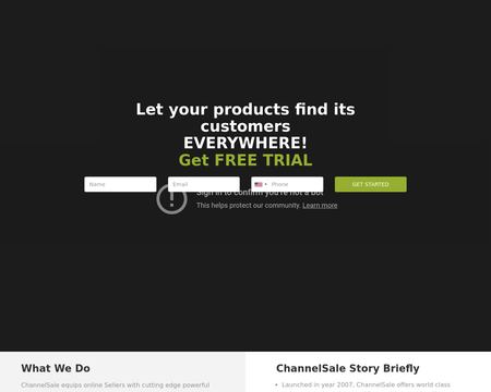 website thubmnail of ChannelSale
