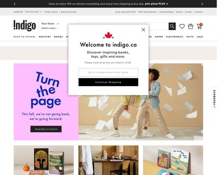 website thubmnail of Chaptersindigo.ca