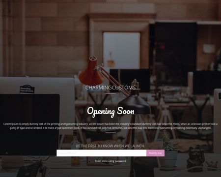 website thubmnail of Charmingcustoms
