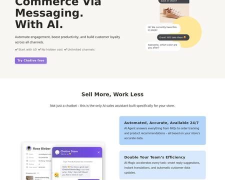 website thubmnail of Chative
