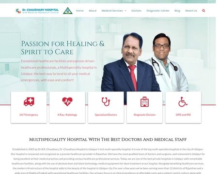 website thubmnail of Chaudharyhospital.in