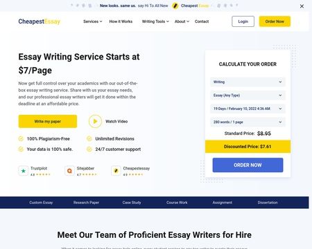 Cheapest Essay