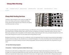 Thumbnail of Cheapwebhosting.services