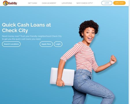 website thubmnail of Check City