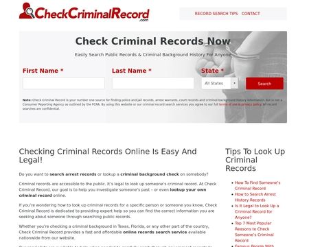 CheckCriminalRecord