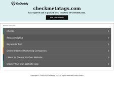 Thumbnail of Meta Tag Checker Tool