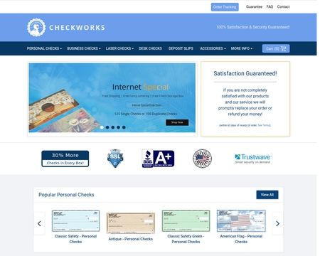 website thubmnail of CheckWorks.com