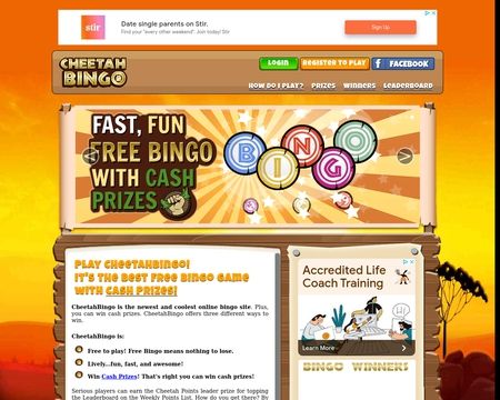 website thubmnail of CheetahBingo