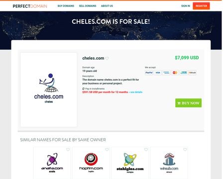 website thubmnail of Cheles