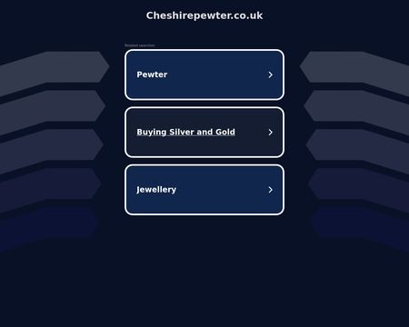 website thubmnail of Cheshirepewter.co.uk