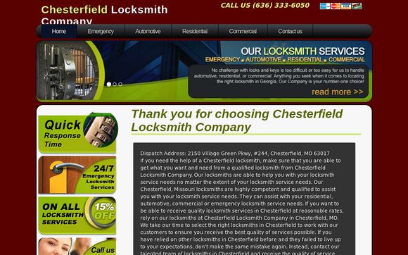 Thumbnail of Chesterfieldlocksmith.co