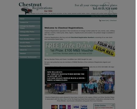 Chestnut-Registrations