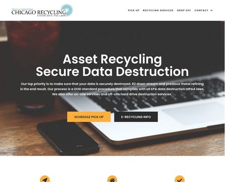 website thubmnail of Chicagorecyclingcenter