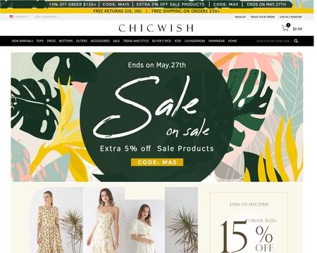 website thubmnail of ChicWish