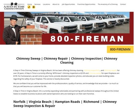 website thubmnail of Chimney Sweep