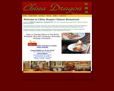 website thubmnail of Chinadragonfood.net