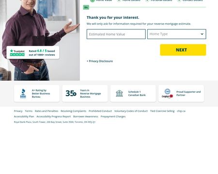 website thubmnail of CHIP Reverse Mortgage