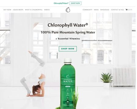 Chlorophyll Water