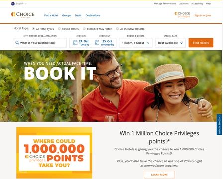 website thubmnail of Choicehotels.com.au