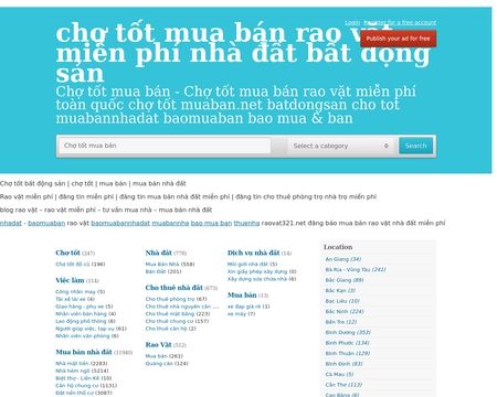 website thubmnail of Chototmuaban.net
