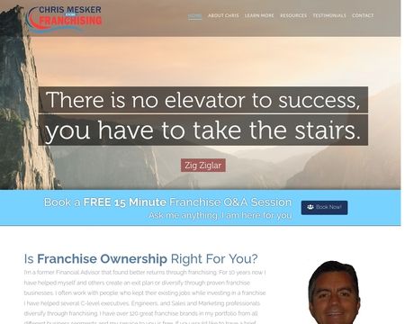 website thubmnail of Chris Mesker