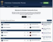 Thumbnail of Christiancommunityforum.com