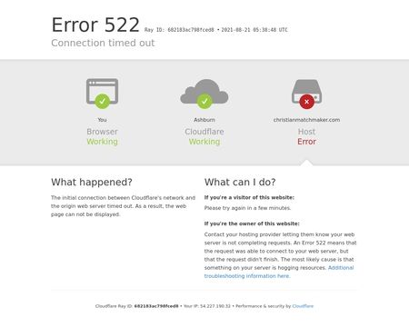 website thubmnail of ChristianMatchMaker
