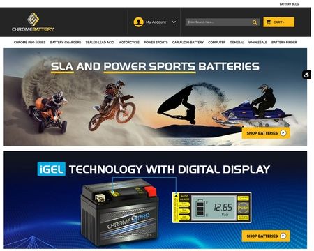 website thubmnail of Chrome Battery