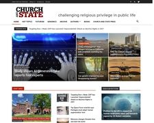 Thumbnail of Churchandstate.org.uk