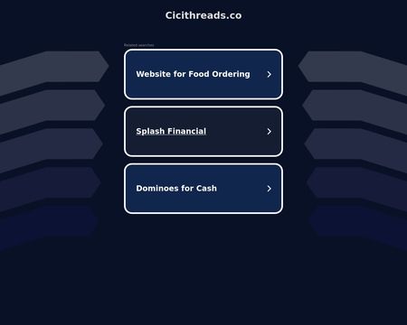 website thubmnail of Cicithreads.co