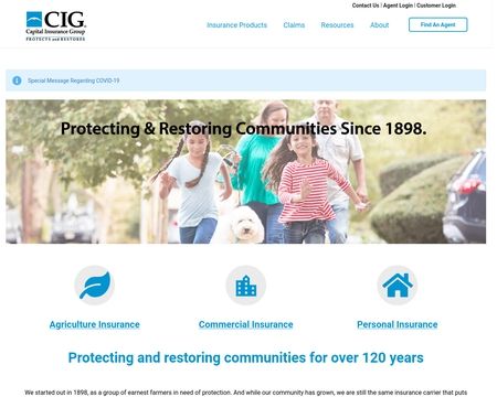 website thubmnail of CIG Insurance
