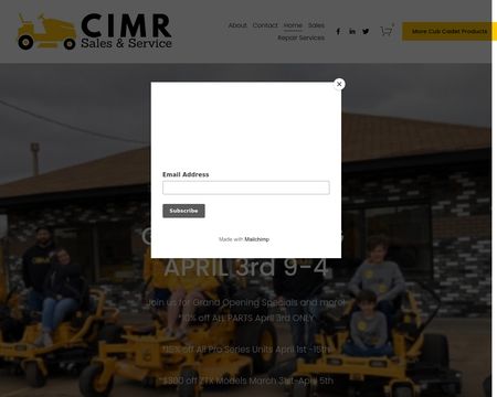 website thubmnail of Cimrsales