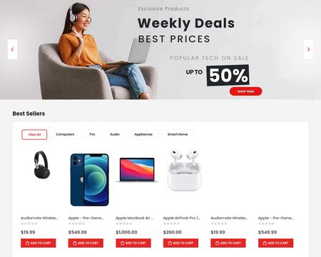 website thubmnail of CircuitCity.com