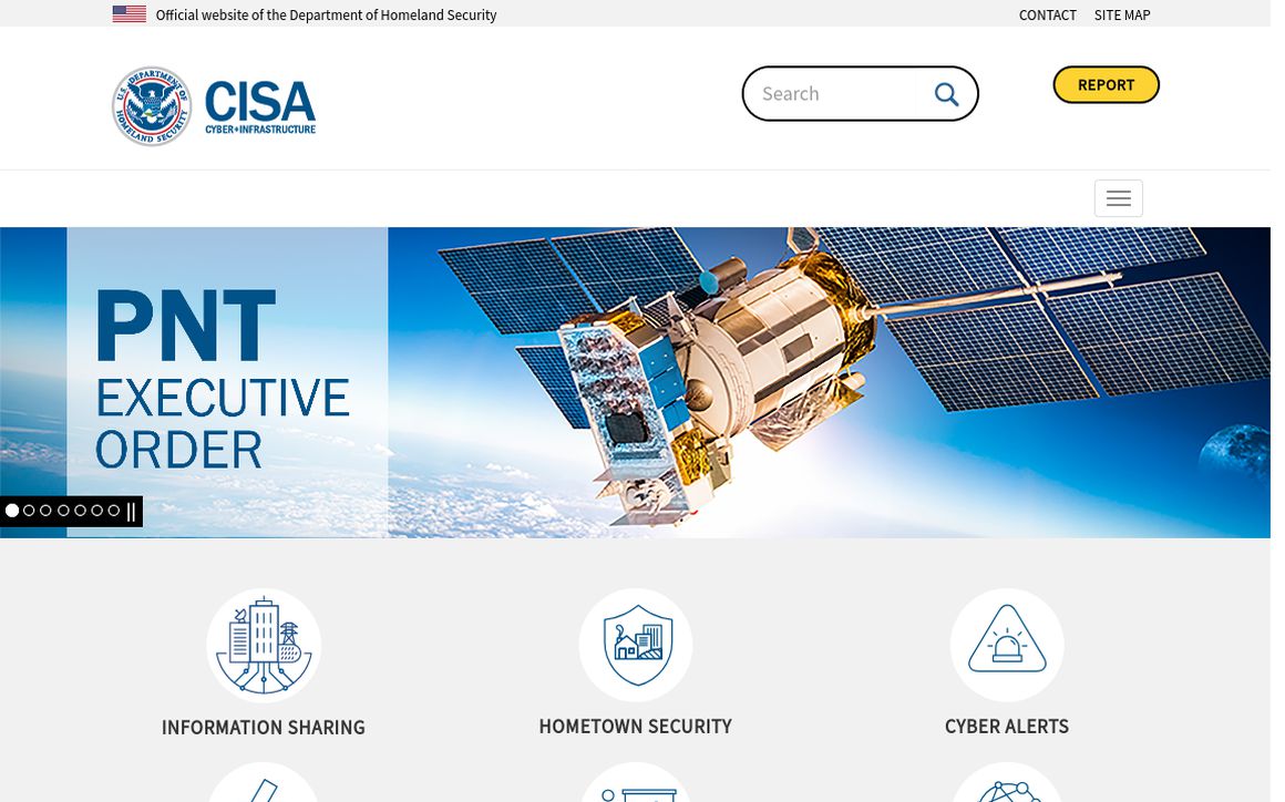 website thubmnail of Cisa.gov
