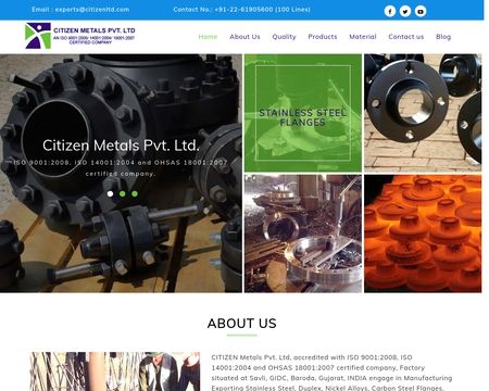 website thubmnail of Citizenflanges